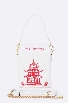 Chinese Take Out Box Fashion Clutch