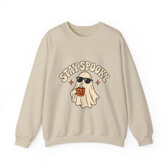 Ahoy Spooky Ghost Halloween Crewneck Sweatshirt