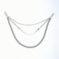 Skull car plate chain hip-hop pants chain