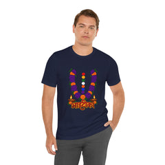 Bhāṭiko Nepali Cultural Garland T-Shirt