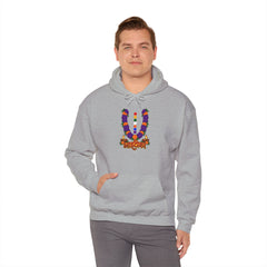 Mardi Gras Beaded Mask Hoodie