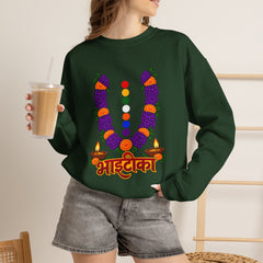 Baisakhi Punjabi Harvest Festival Crewneck Sweatshirt
