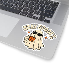 Stay Spooky Ghost Halloween Kiss-Cut Sticker