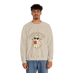 Ahoy Spooky Ghost Halloween Crewneck Sweatshirt