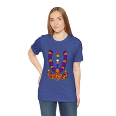 Bhāṭiko Nepali Cultural Garland T-Shirt