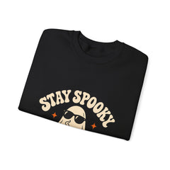 Ahoy Spooky Ghost Halloween Crewneck Sweatshirt