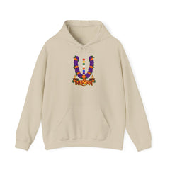 Mardi Gras Beaded Mask Hoodie