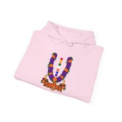 Mardi Gras Beaded Mask Hoodie