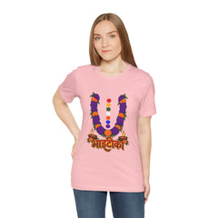 Bhāṭiko Nepali Cultural Garland T-Shirt
