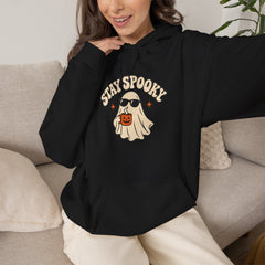 Spooky Season Ghost Graphic Hoodie