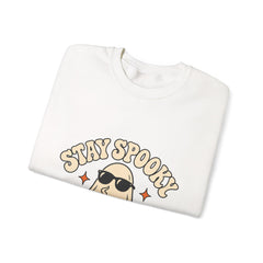 Ahoy Spooky Ghost Halloween Crewneck Sweatshirt