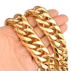 mens gold chain necklace