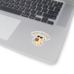 Stay Spooky Ghost Halloween Kiss-Cut Sticker