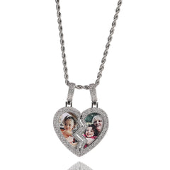 Broken Heart Photo 2 Pictures Pendant