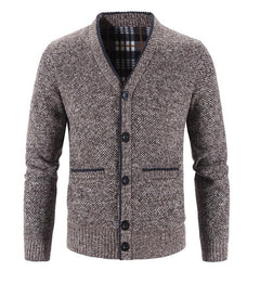 New Sweaters Coats Men Winter Thicker Knitted Cardigan Sweatercoats