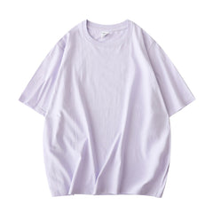 Women New Solid T shirts Female 100% Cotton Tees Lady Short Sleeve T-shirt Tops