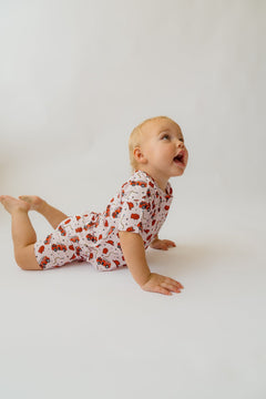Pink Fire Truck Girl's Casual Day Set