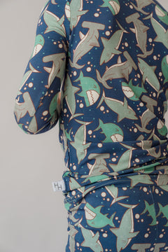 Sharks 2 piece PJ's