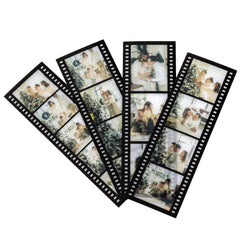 4Pcs Personalized Bookmarks Customized Film Roll Bookmark Memory DIY Custom Photo Album