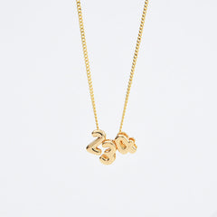 bubble 444 necklace