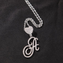 mens gold chain love button head floral necklace