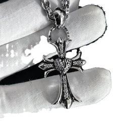 cross love letter chain necklace