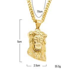 Hip Hop Winged Angel Pendant Necklace
