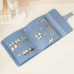 travel portable earring storage jewelry bag