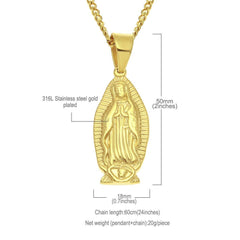 Hip Hop Winged Angel Pendant Necklace