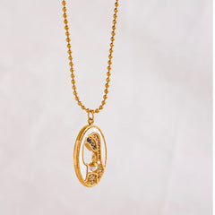 Girl with a pearl earring Pendant Necklace