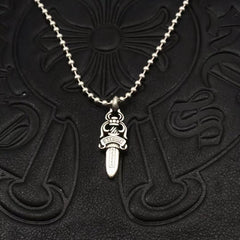 Small Retro Dagger Necklace