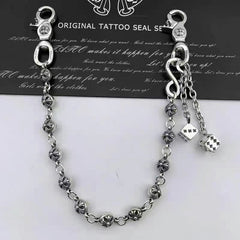 Retro chain waist trouser chain bag chain Key chain Retro dagger