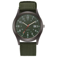 Canvas men's casual fashion gift watch, quartz watch