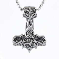 Viking mjolnir necklace