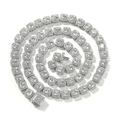 mens gold Gold Plated Rock Candy Chain necklace