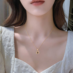 Valentine's Day Gift Photo Custom Projection Necklace Simple  Shaped Projection Necklace