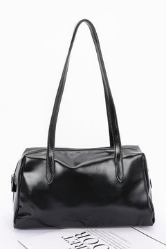 Faux Leather Sport Bag