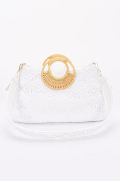 Faux Top Case Clutch