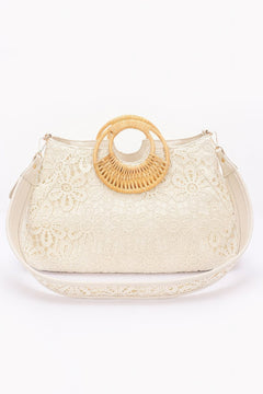 Faux Top Case Clutch