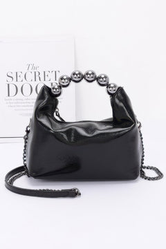 Metallic Ccb Ball Handle Bag