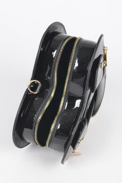 Heart Shape Jacket Crossbody Bag