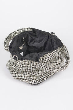 Ovesized Rhinestone Clutch