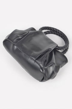 Braided Handle Crossbody Bag