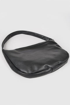 Faux Leather Hobo Bag