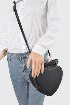 Heart Shape Top Handle Bag