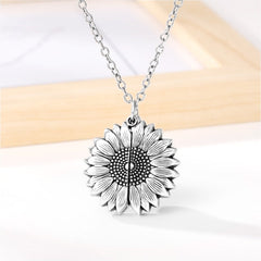 You Are My Sunshine Sunflower Necklaces For Women Gifts Rose Gold Color Fashion Jewelry