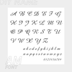 Customized 2 Name Ring for women Gold Personalized Letter